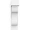 Ekena Millwork Standard Carmel Architectural Grade PVC Bracket With Block Ends, 3"W x 12"D x 12"H BKTP03X12X12CAR05 - alternate 2